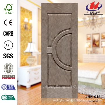 JHK-014 Natural Padouk Different Size School Manufacture Uncommon Wood Veneer Moulded Door Skin